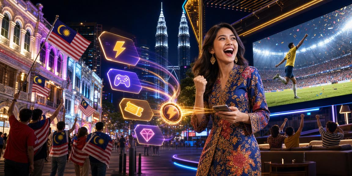 Proses deposit dalam talian oleh pengguna Malaysia dengan motif batik